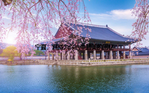 宁夏, 将成为你心中最美的回忆